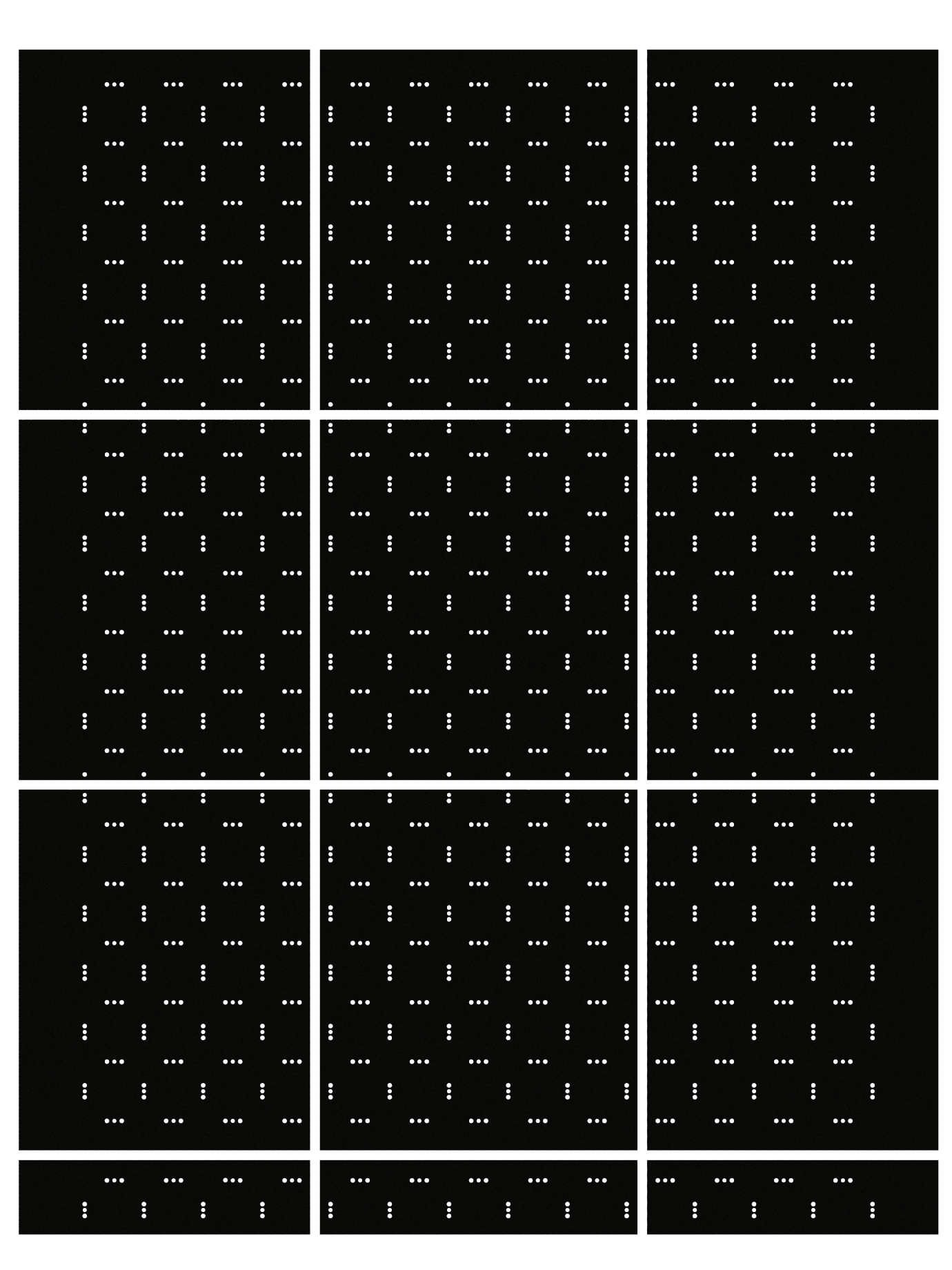 Training board Panels
