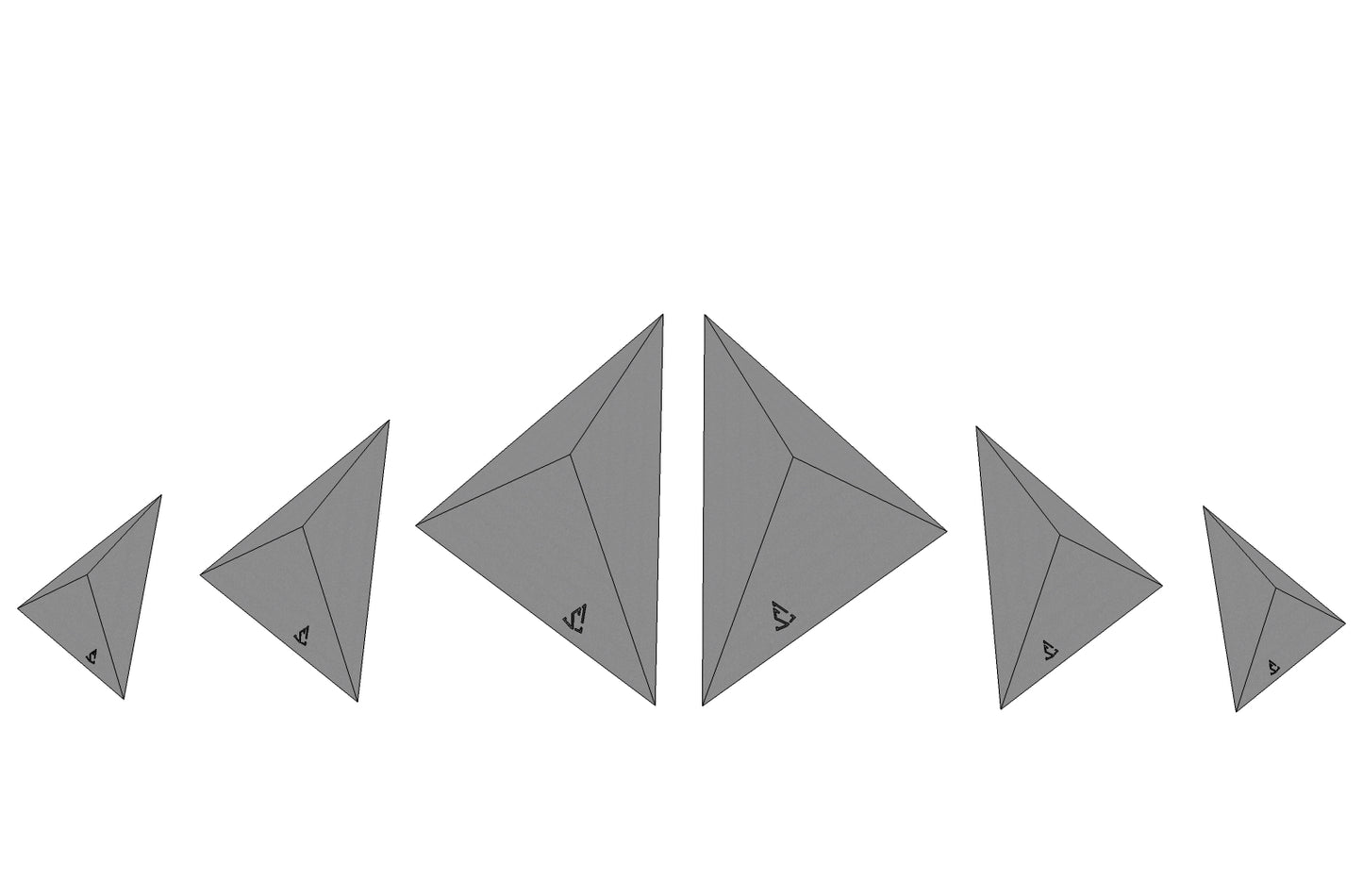 Offset Triangle 1 - Low