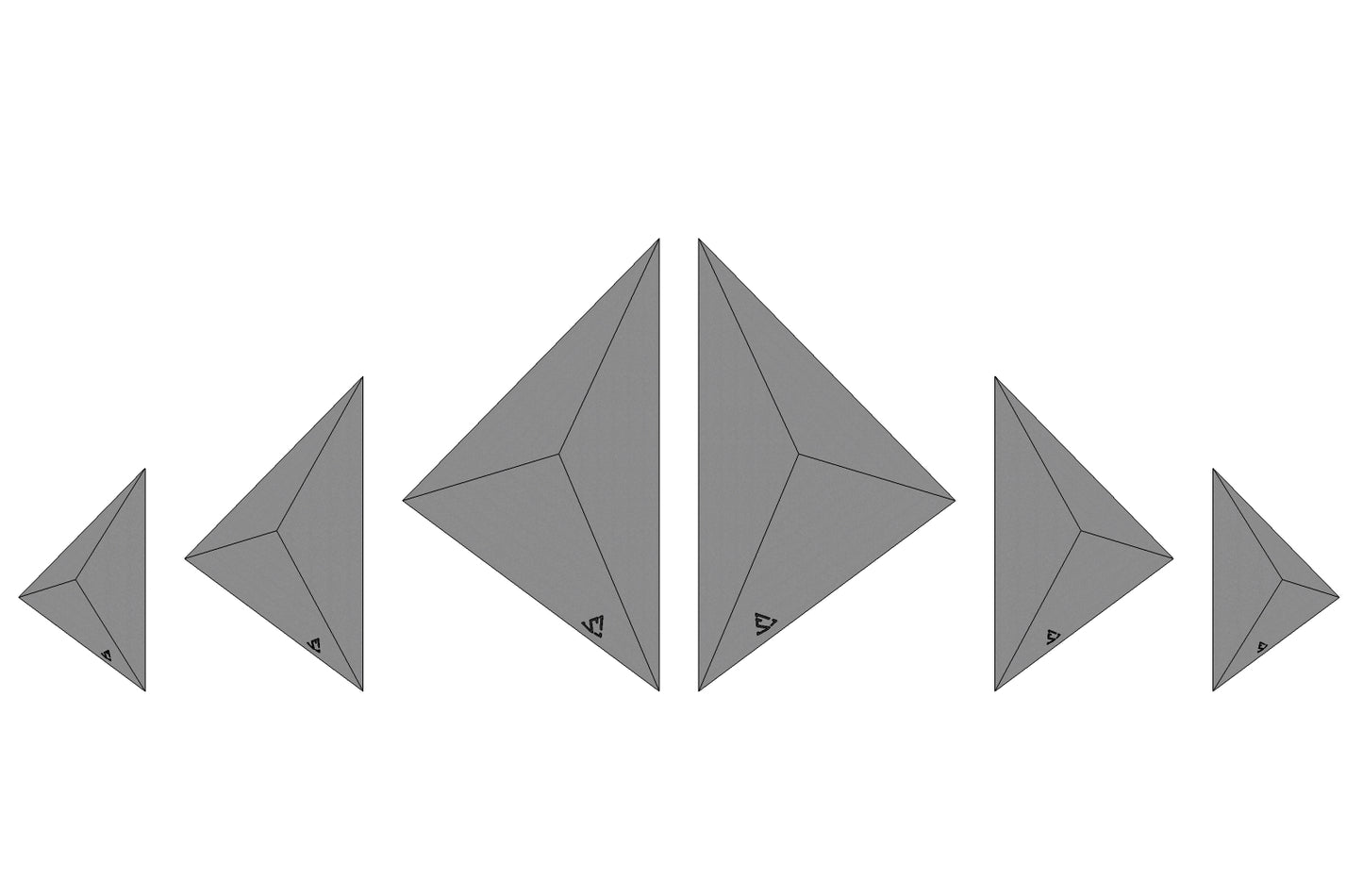 Offset Triangle 1 - High