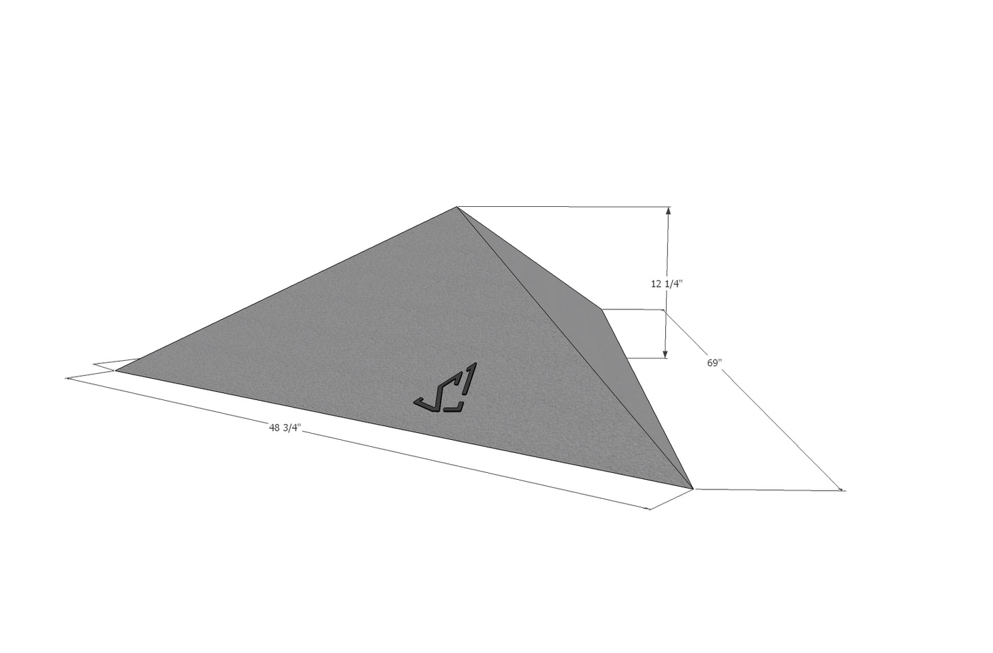 Offset Triangle 1 - Low