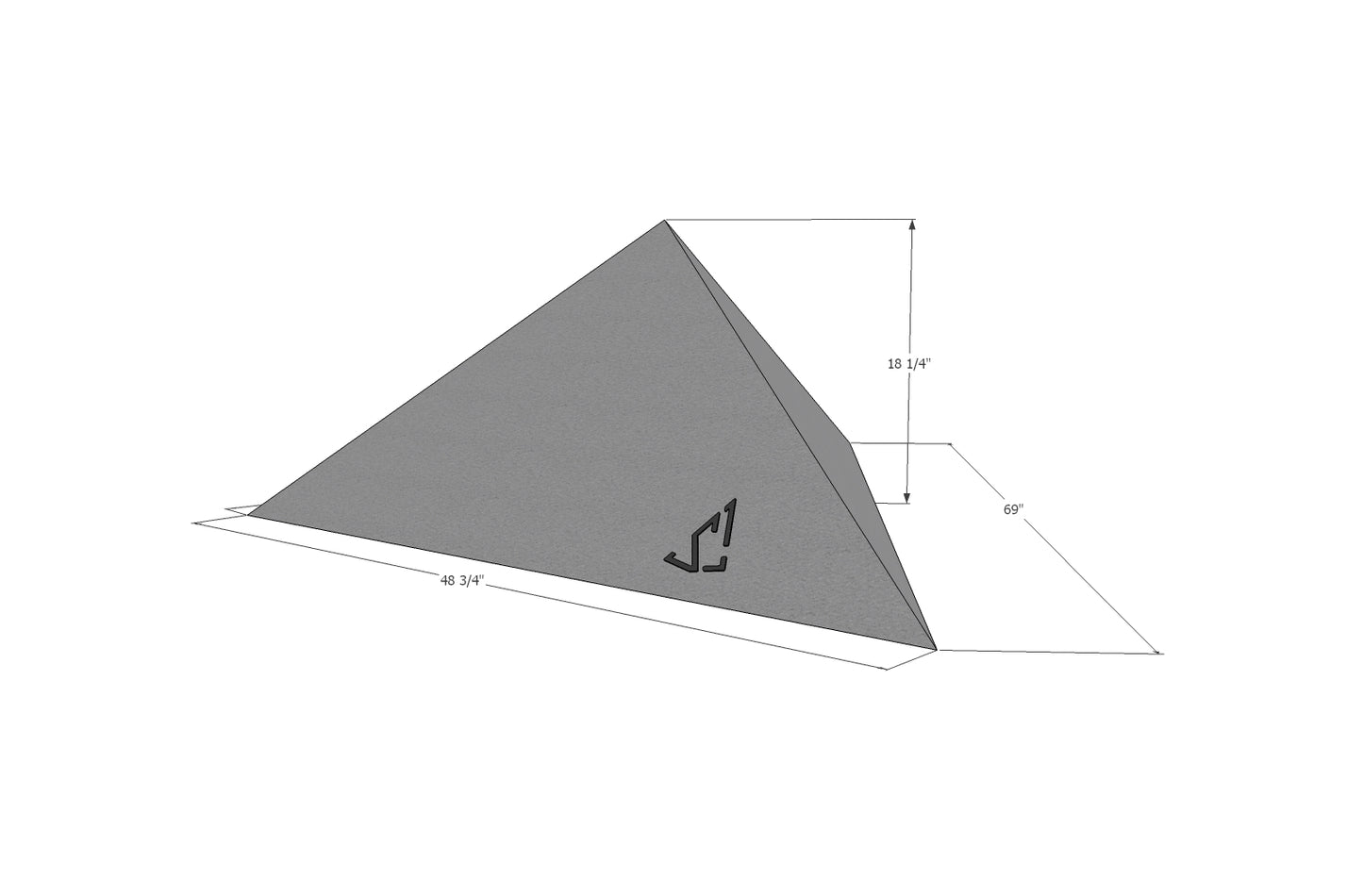 Offset Triangle 1 - High