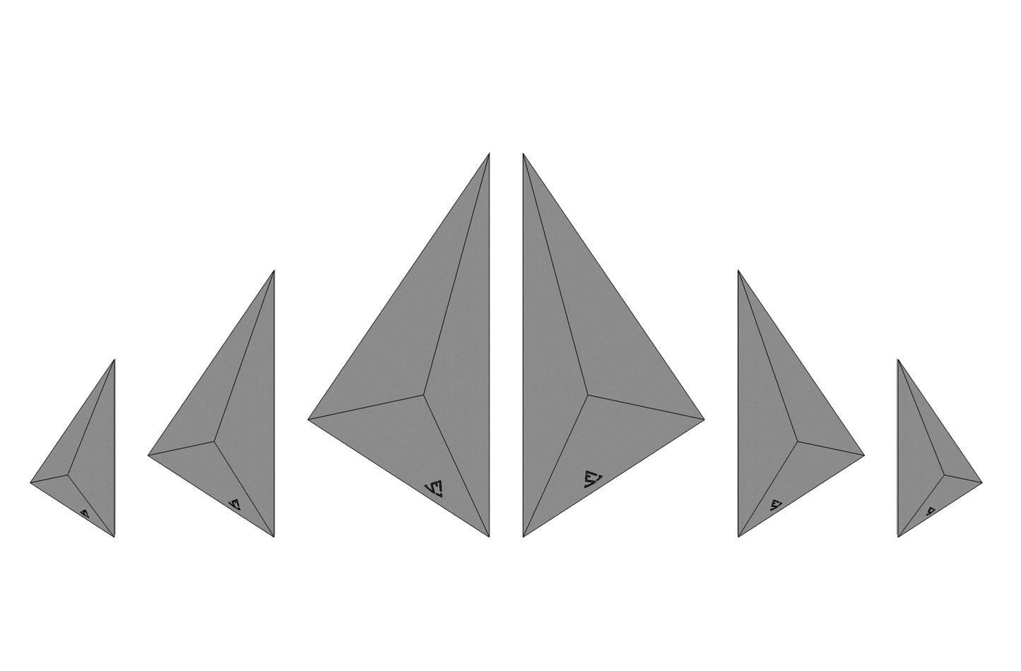 Offset Triangle 2 - High
