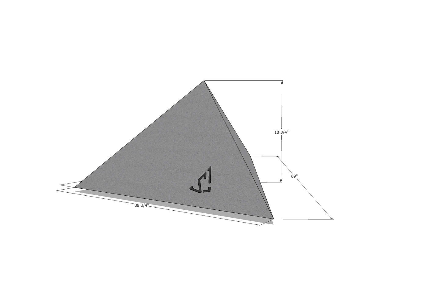 Offset Triangle 2 - High