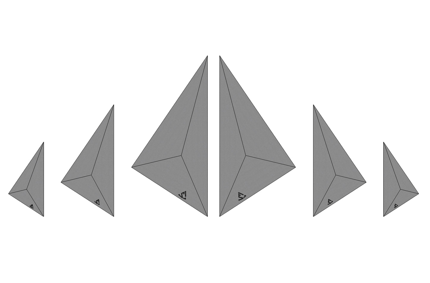 Offset Triangle 2 - Low