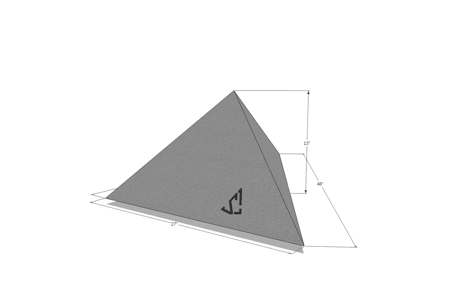 Offset Triangle 2 - High