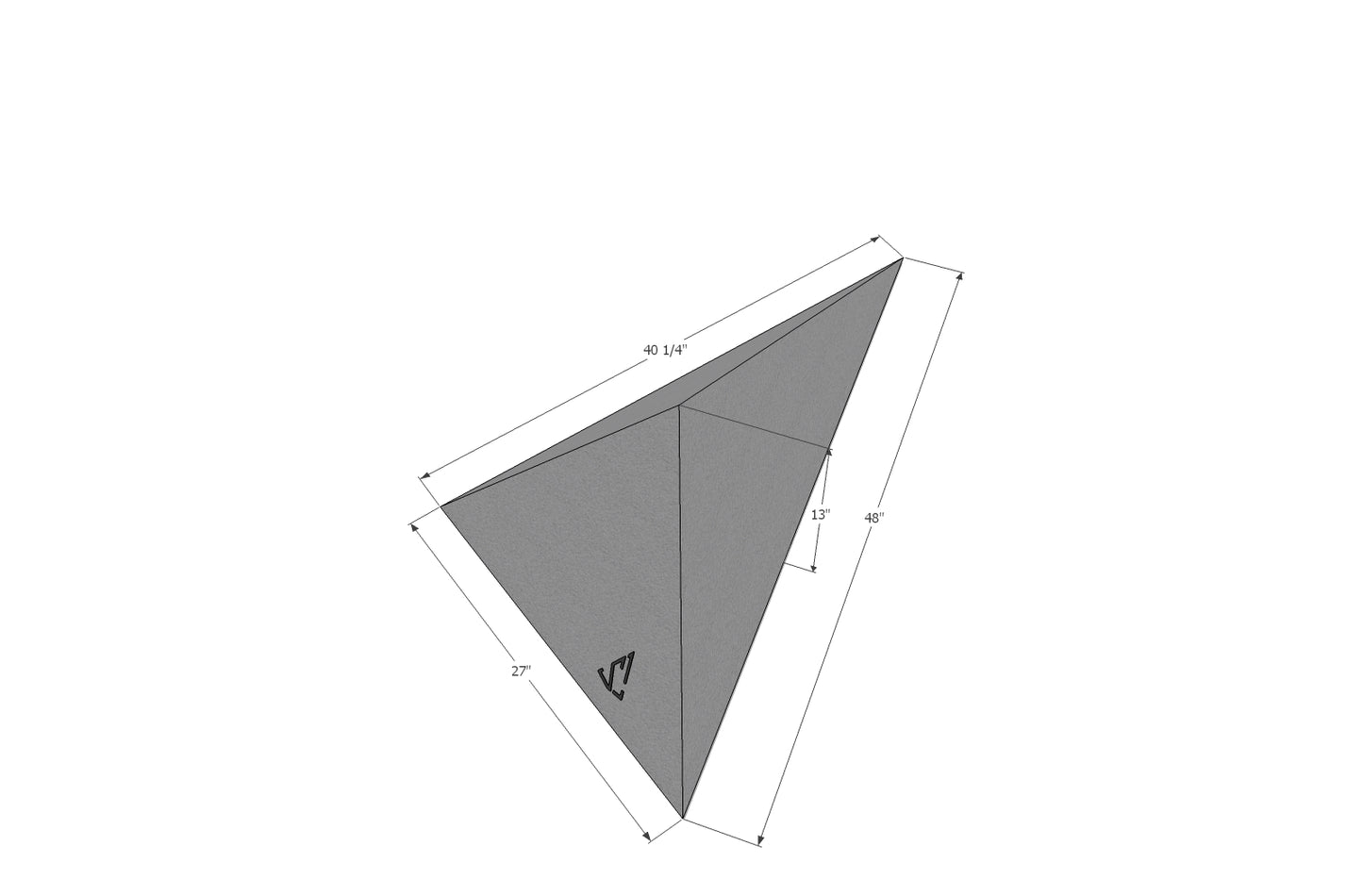 Offset Triangle 2 - High