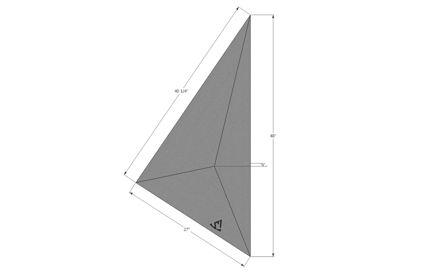 Offset Triangle 2 - Low