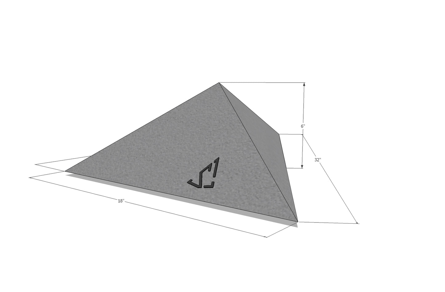 Offset Triangle 2 - Low