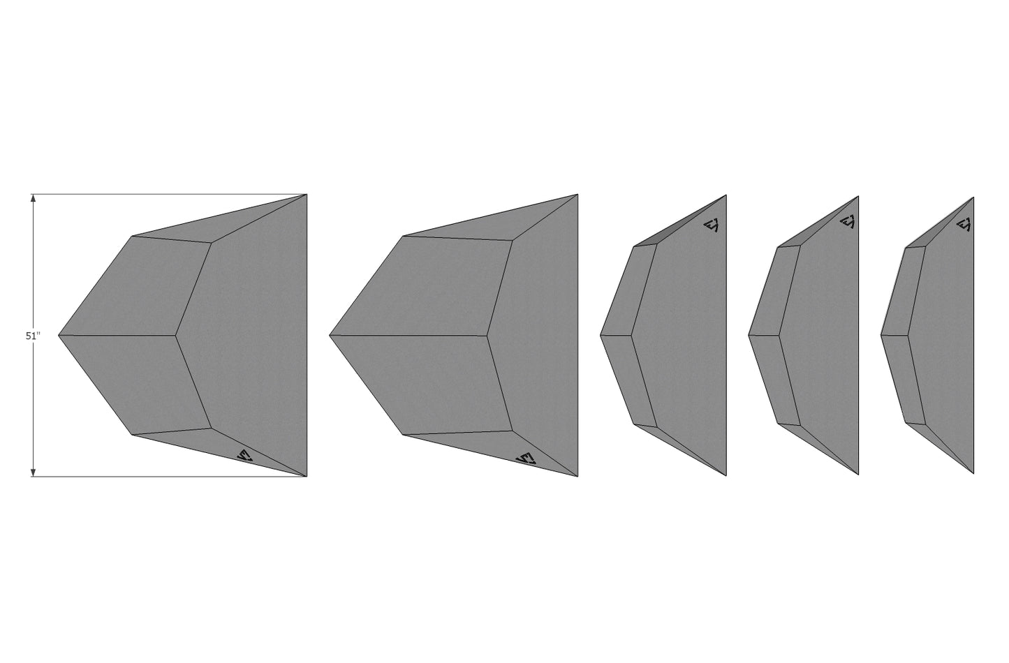 Wedge Stack Large